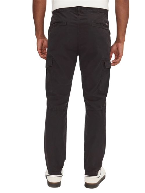 Pantalone nero in cotone Tommy Jeans | DM0DM20281BDS
